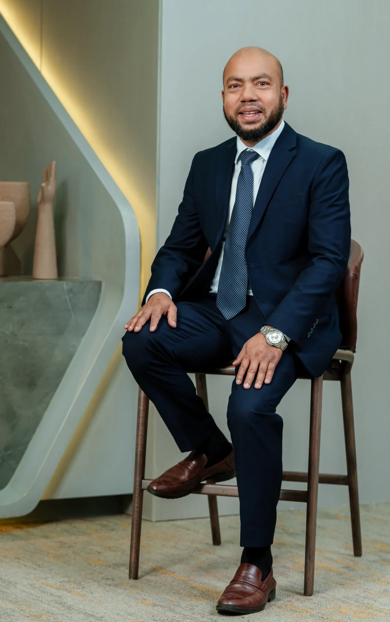 Mohasin Mondal at Mobil House